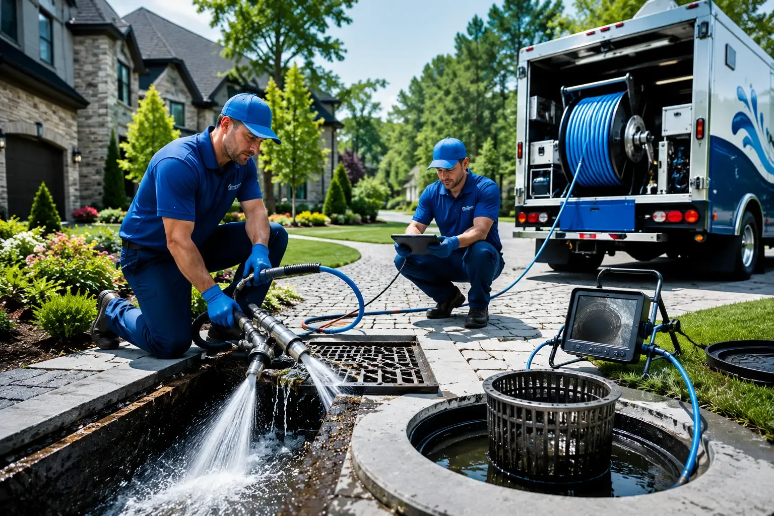 Local outdoor drain cleaning professionals in Manistique, MI